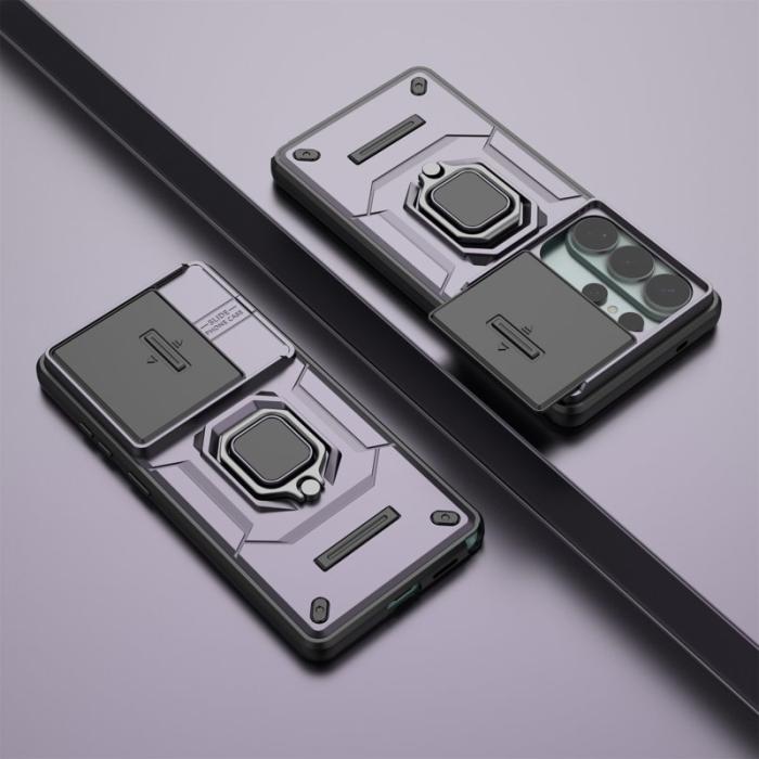 OEM - Samsung Galaxy S26 Ultra Mobilskal Plast Kickstand Skydd - Lila