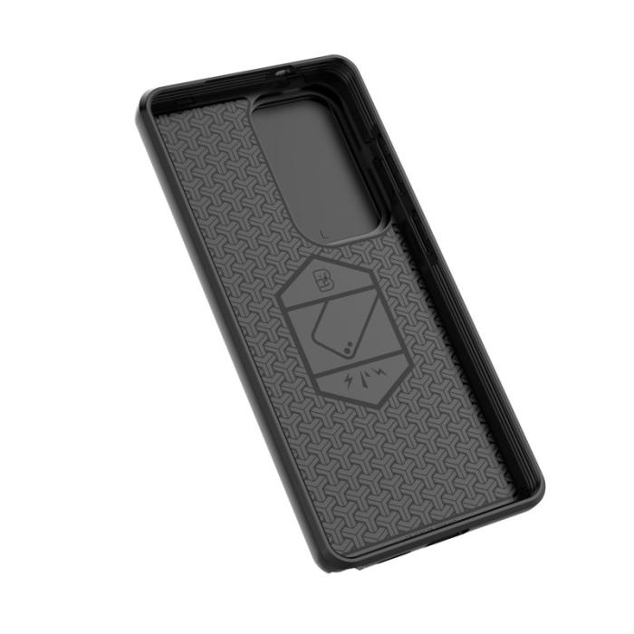 OEM - Samsung Galaxy S26 Ultra Mobilskal Plast Kickstand Skydd - Svart