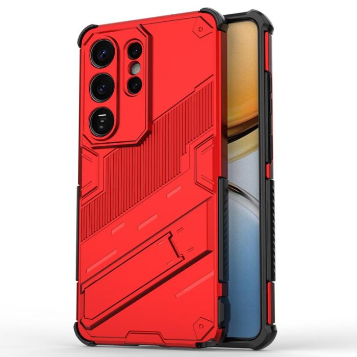 OEM - Samsung Galaxy S26 Ultra Mobilskal Plast Stötabsorberande - Röd