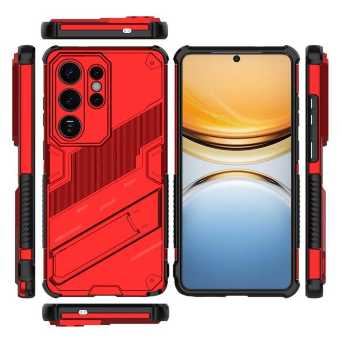 OEM - Samsung Galaxy S26 Ultra Mobilskal Plast Stötabsorberande - Röd