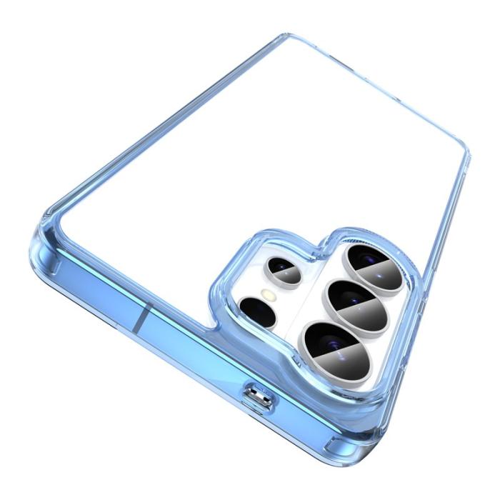 OEM - Samsung Galaxy S26 Ultra Mobilskal TPU + Akryl Baksida Anti-Gulning - Blå