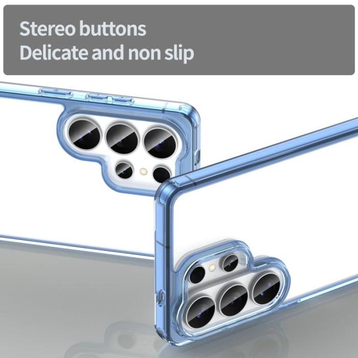 OEM - Samsung Galaxy S26 Ultra Mobilskal TPU + Akryl Baksida Anti-Gulning - Blå