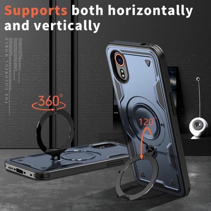 N/A - Samsung Galaxy Xcover7 Skal Plast Militärskydd - Blå