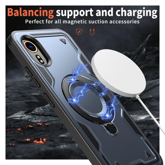 N/A - Samsung Galaxy Xcover7 Skal Plast Militärskydd - Blå