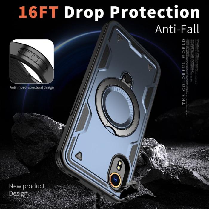 N/A - Samsung Galaxy Xcover7 Skal Plast Militärskydd - Blå