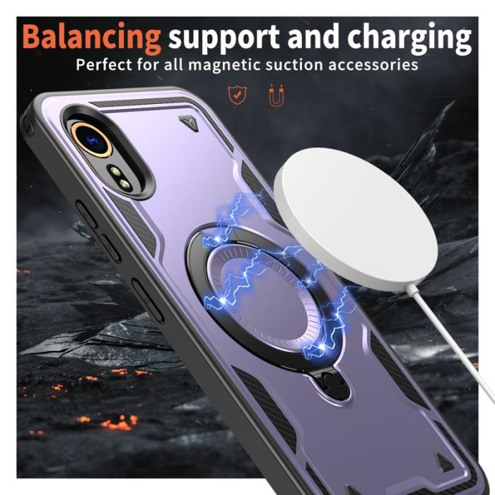 N/A - Samsung Galaxy Xcover7 Skal Plast Militärskydd - Lila