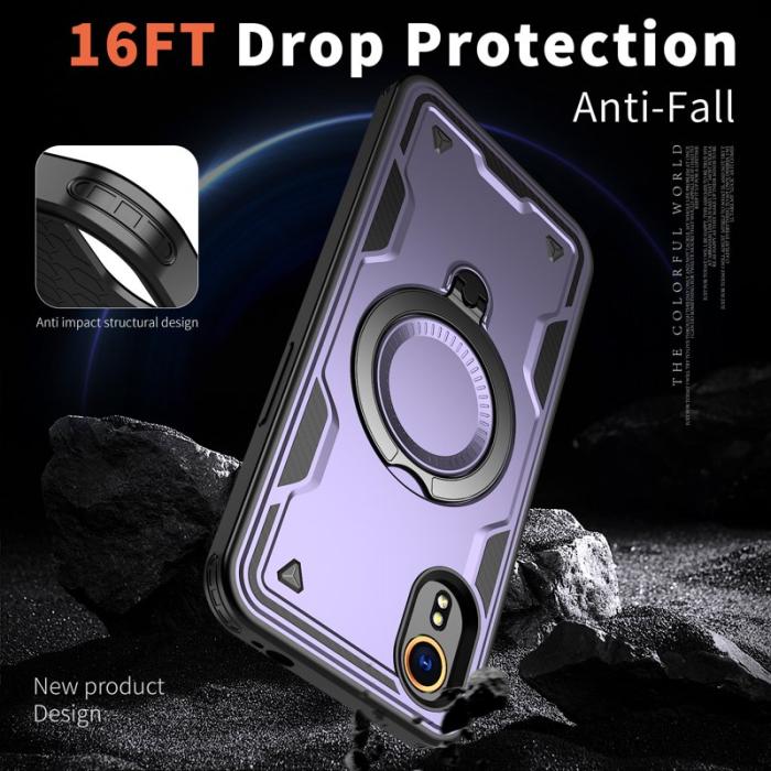 N/A - Samsung Galaxy Xcover7 Skal Plast Militärskydd - Lila