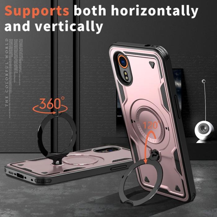 N/A - Samsung Galaxy Xcover7 Skal Plast Militärskydd - Roséguld