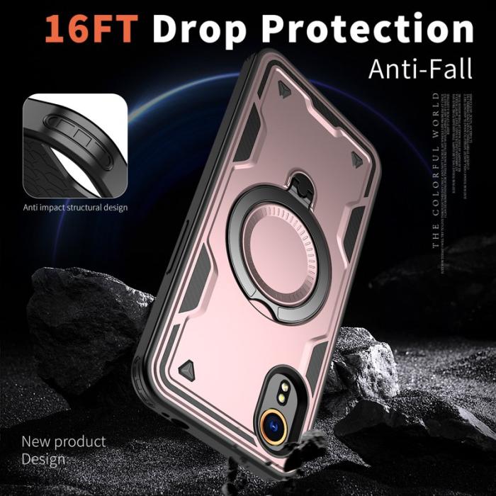 N/A - Samsung Galaxy Xcover7 Skal Plast Militärskydd - Roséguld