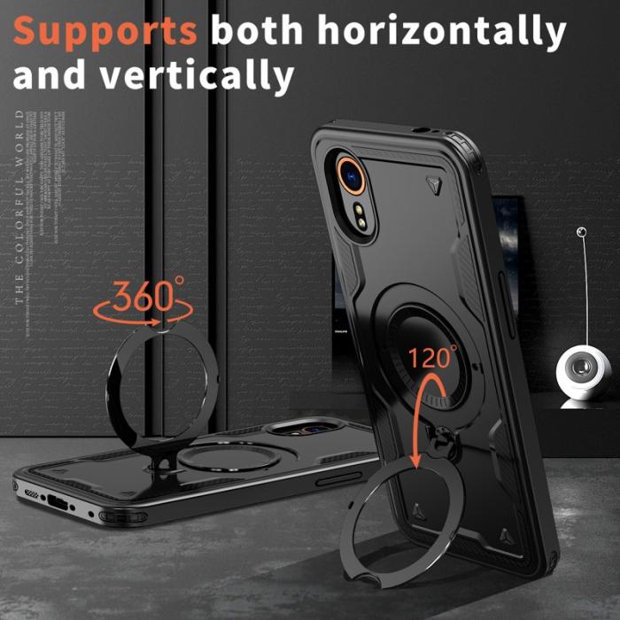 N/A - Samsung Galaxy Xcover7 Skal Plast Militärskydd - Svart