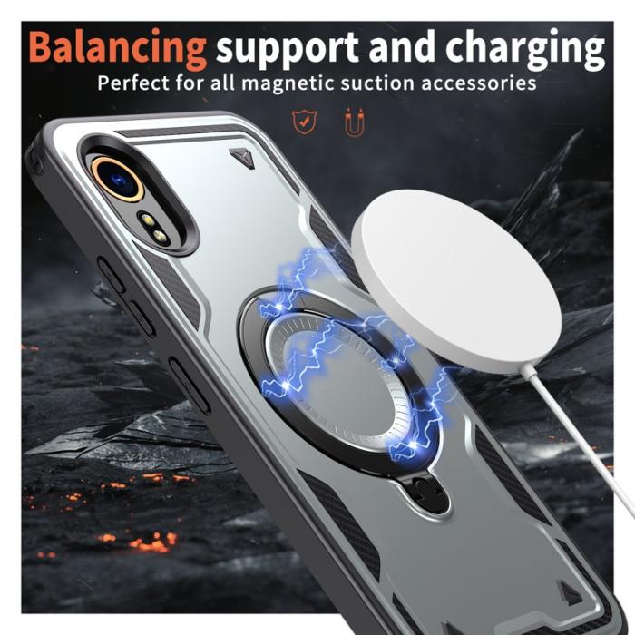 N/A - Samsung Galaxy Xcover7 Skal Plast Militärt Skydd - Grå