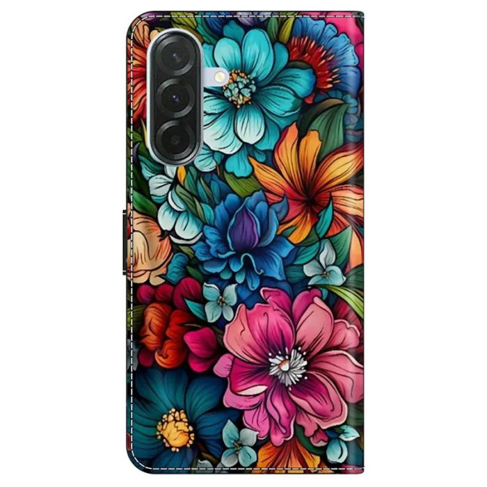 OEM - Staphyllum Samsung Galaxy A57 Plånboksfodral TPU + Konstläder - Vit