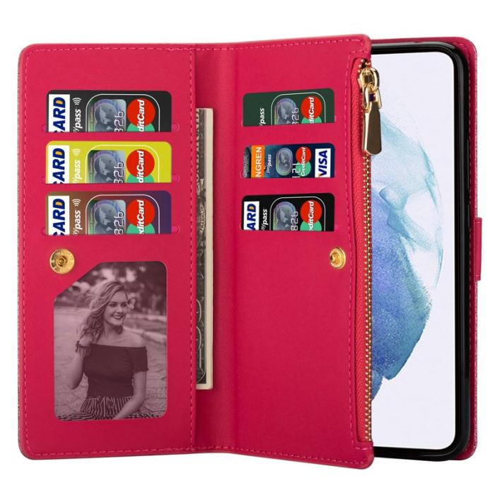 OEM - Starry Sky Samsung Galaxy S26 Ultra Fodral Äkta Läder - Rosa