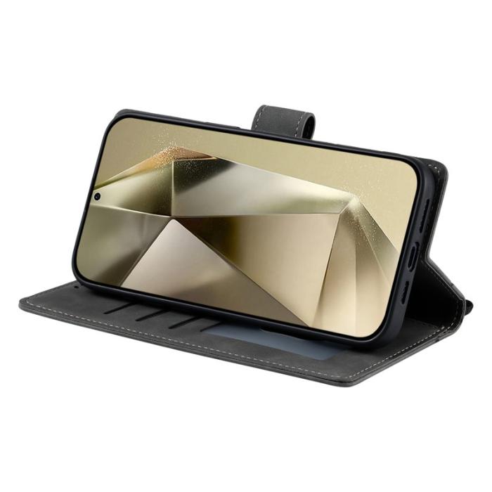 OEM - Style 018 Samsung Galaxy A55 5G Fodral Konstläder - Grå