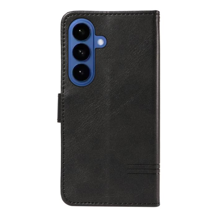 OEM - T-Shape Samsung Galaxy S26 Plus Plånboksfodral Konstläder Ställ - Svart