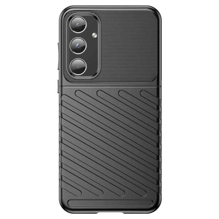 OEM - Thunder Samsung Galaxy A55 5G Skal Flexibel TPU - Svart