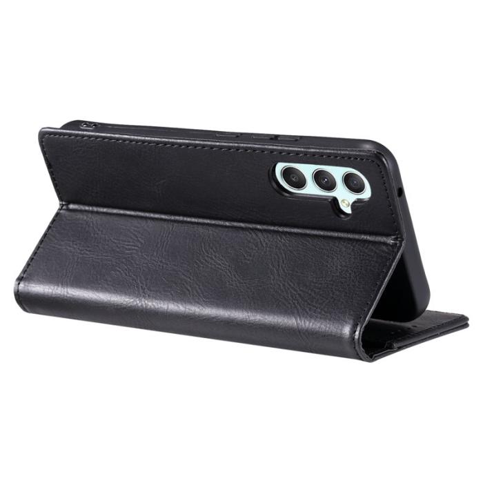 OEM - TTUDRCH Samsung Galaxy S26 Plus Plånboksfodral Konstläder RFID Skydd - Svart