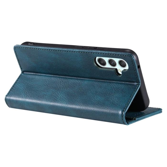 OEM - TTUDRCH Samsung Galaxy S26 Plus Plånboksfodral Konstläder RFID Skydd - Grön