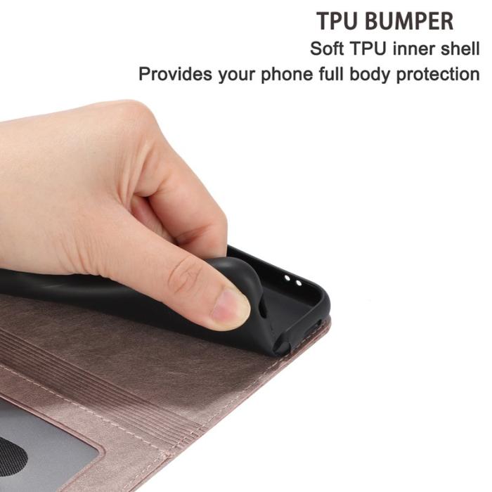 OEM - Wall Cats Samsung Galaxy S26 Plus Plånboksfodral Konstläder - Lila