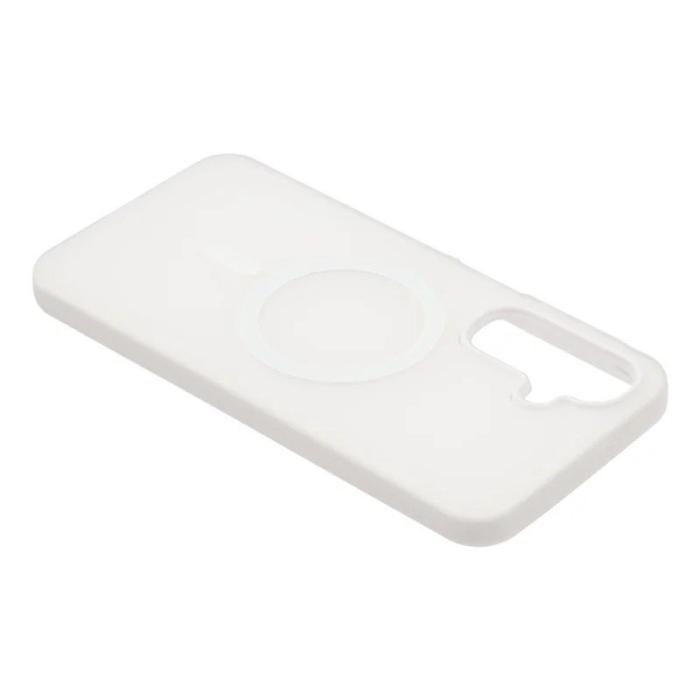 WANLONFENG - WANLONFENG Samsung Galaxy A35 5G Skal Matte PC TPU - Vit