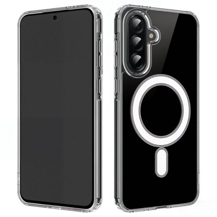 WANLONFENG - WANLONFENG Samsung Galaxy A35 5G Skal Plast LM1 Serie - Transparent