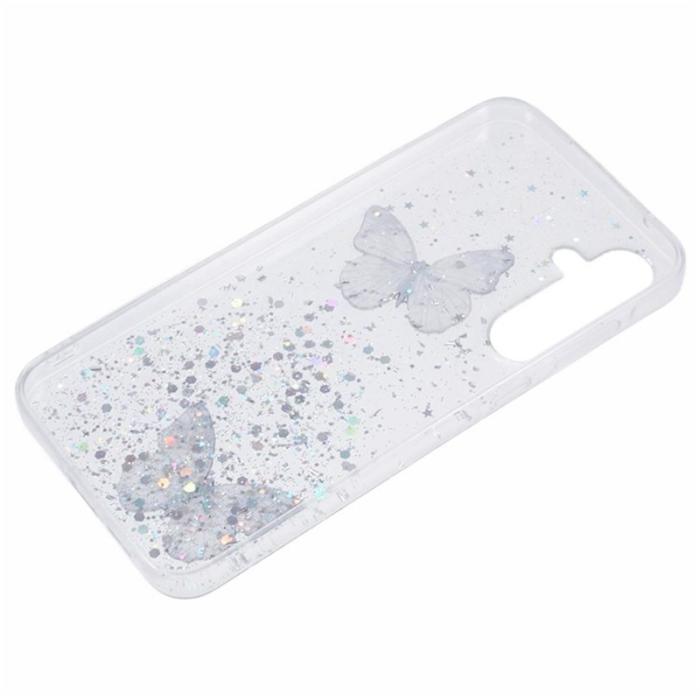 WANLONFENG - WANLONFENG Samsung Galaxy A35 5G Skal TPU AW Series - Vit