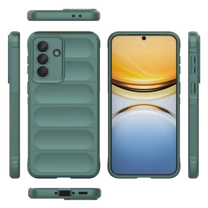 WANLONFENG - WANLONFENG Samsung Galaxy A37 Mobilskal TPU - Army Green