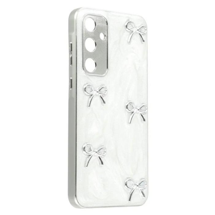 WANLONFENG - WANLONFENG Samsung Galaxy A55 5G Skal TPU + Akryl - Metall Båge