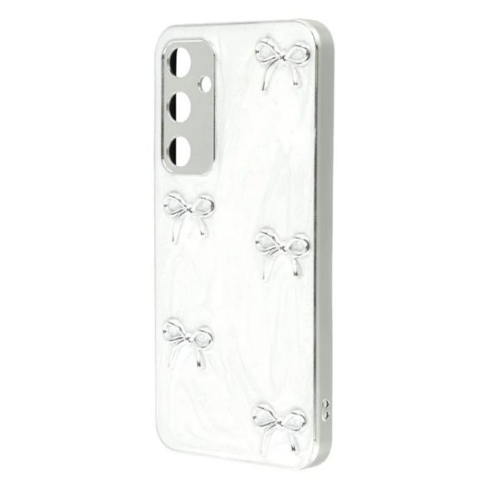 WANLONFENG - WANLONFENG Samsung Galaxy A55 5G Skal TPU + Akryl - Metall Båge