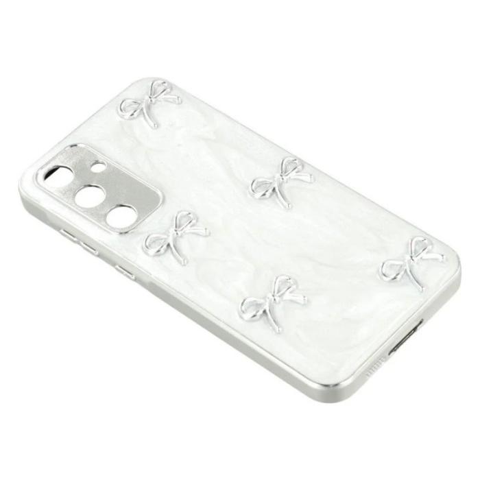 WANLONFENG - WANLONFENG Samsung Galaxy A55 5G Skal TPU + Akryl - Metall Båge