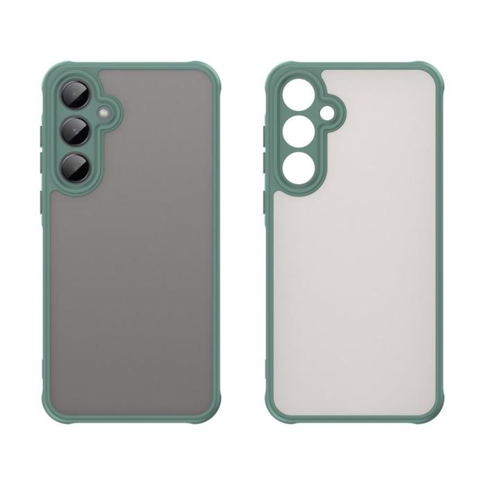 WANLONFENG - WANLONFENG Samsung Galaxy A55 5G Skal TPU FD Series - Grön