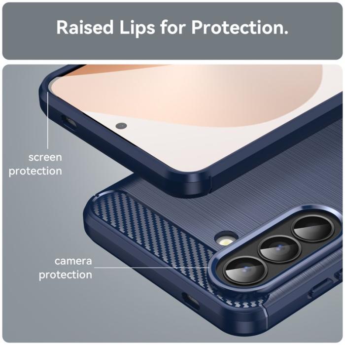 WANLONFENG - WANLONFENG Samsung Galaxy A57 Mobilskal Plast - Blå