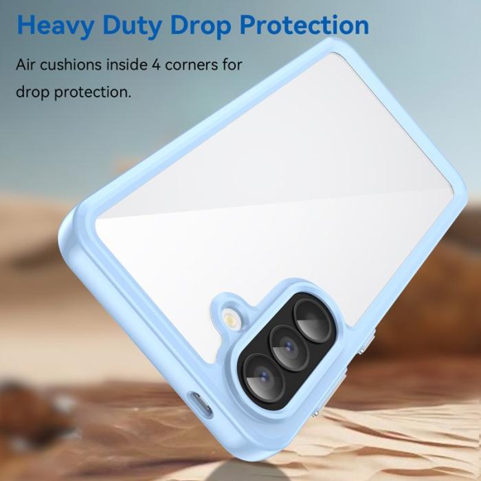 WANLONFENG - WANLONFENG Samsung Galaxy A57 Mobilskal TPU - Blå