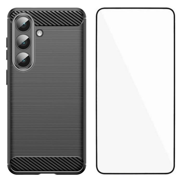 WANLONFENG - WANLONFENG Samsung Galaxy S26 Skal TPU LS Series - Svart