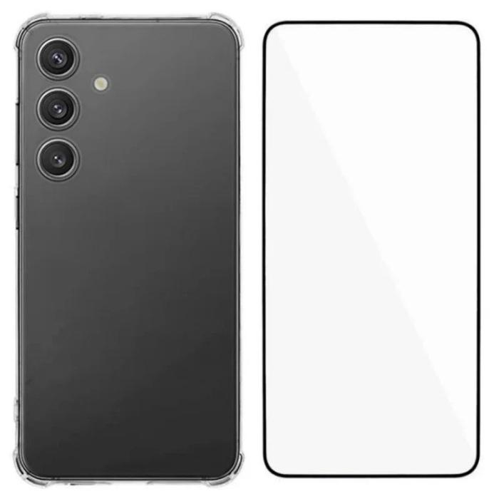 WANLONFENG - WANLONFENG Samsung Galaxy S26+ Mobilskal TPU WL3 Serie - Transparent