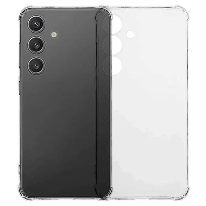 WANLONFENG - WANLONFENG Samsung Galaxy S26+ Mobilskal TPU WL3 Serie - Transparent