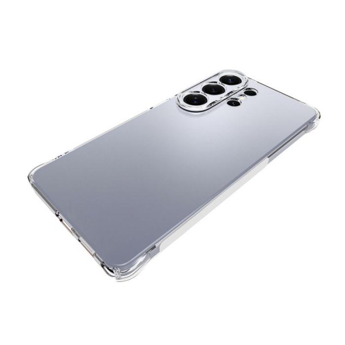 WANLONFENG - WANLONFENG Samsung Galaxy S26 Ultra Mobilskal 2.0mm TPU - Transparent