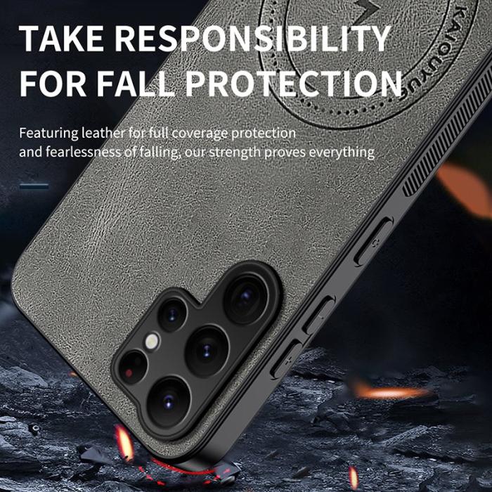 OEM - WANLONFENG Samsung Galaxy S26 Ultra Mobilskal PC TPU SD Series - Svart