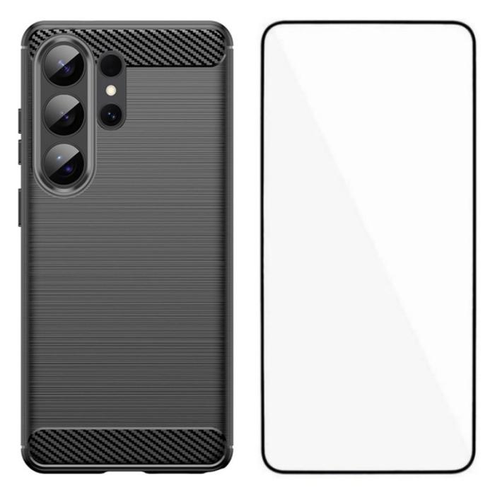 OEM - WANLONFENG Samsung Galaxy S26 Ultra Mobilskal TPU LS Serie - Svart