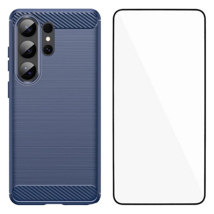 OEM - WANLONFENG Samsung Galaxy S26 Ultra Mobilskal TPU LS Series - Blå