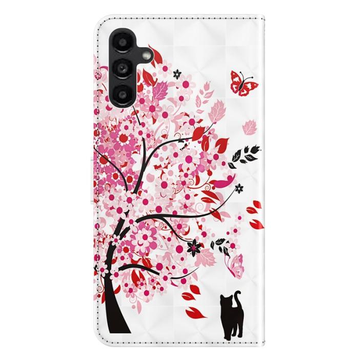 OEM - Wish Tree Samsung Galaxy A55 5G Skal 3D Mönster Folio - Wish Tree