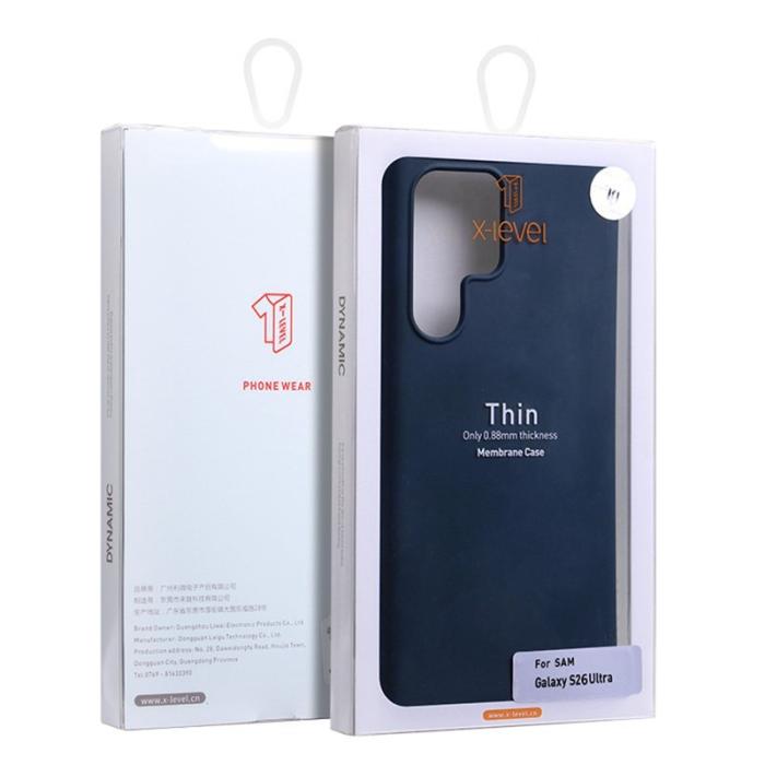 X-Level - X-LEVEL Samsung Galaxy S26 Ultra Mobilskal Mjuk TPU Anti-Scratch - Röd