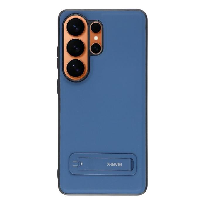 X-Level - X-LEVEL Samsung Galaxy S26 Ultra Mobilskal Konstläder - Blå