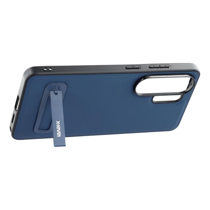 X-Level - X-LEVEL Samsung Galaxy S26 Ultra Mobilskal Konstläder - Blå