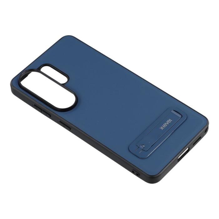 X-Level - X-LEVEL Samsung Galaxy S26 Ultra Mobilskal Konstläder - Blå