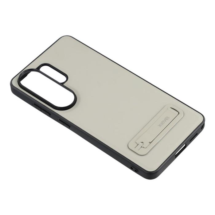 X-Level - X-LEVEL Samsung Galaxy S26 Ultra Mobilskal Konstläder - Grå