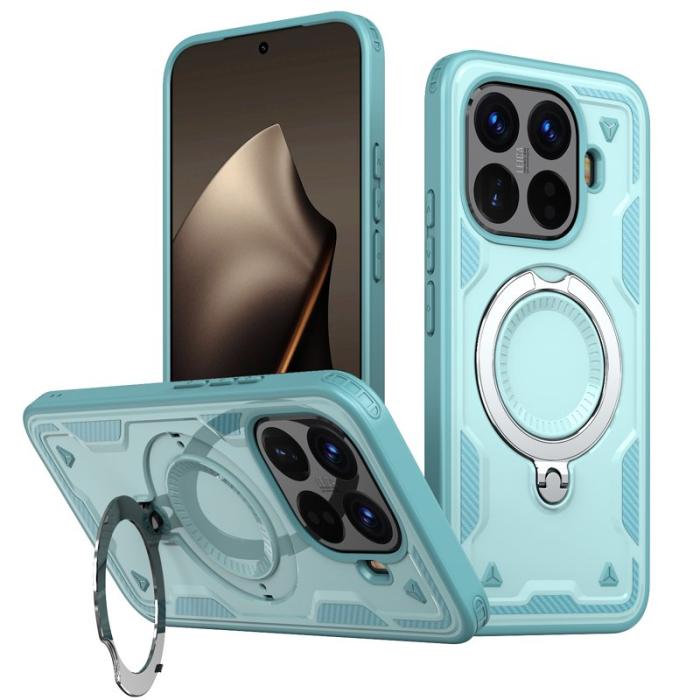 N/A - Xiaomi 15T Pro Skal Militärt Skydd Plast Kickstand - Baby Blue