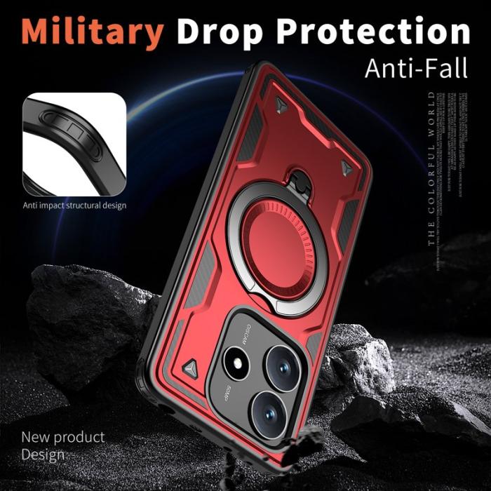 N/A - Xiaomi Redmi Note 14 5G Skal Plast - Röd