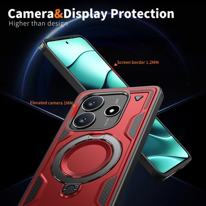 N/A - Xiaomi Redmi Note 14 5G Skal Plast - Röd