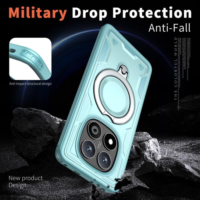 N/A - Xiaomi Redmi Note 14 Pro 5G Skal Plast - Baby Blue